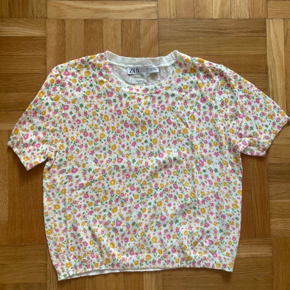 Zara floral shirt - Picture 2 of 4